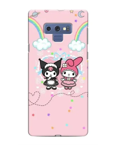 Чехол для Samsung Galaxy Note 9 с картинкой «My Melody и Kuromi»