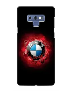 Чехол для Samsung Galaxy Note 9 с картинкой «Логотип BMW — вспышка»