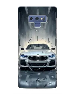 Чехол для Samsung Galaxy Note 9 с картинкой «BMW в свете фар»