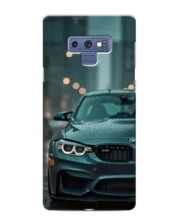 Чехол для Samsung Galaxy Note 9 с картинкой «BMW в огнях города»