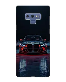 Чехол для Samsung Galaxy Note 9 с картинкой «BMW на мокрой дороге»