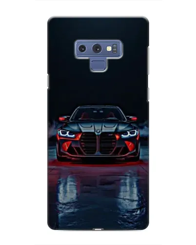 Чехол для Samsung Galaxy Note 9 с картинкой «BMW на мокрой дороге»
