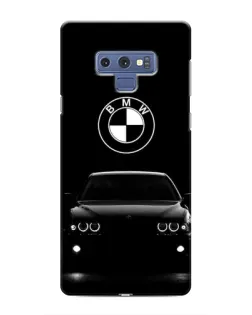 Чехол для Samsung Galaxy Note 9 с картинкой «BMW — взгляд из темноты»