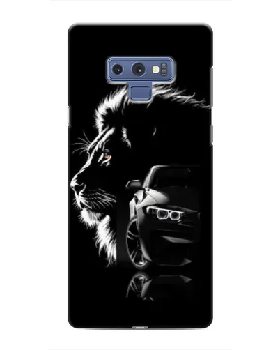 Чехол для Samsung Galaxy Note 9 с картинкой «BMW и лев»