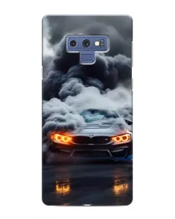 Чехол для Samsung Galaxy Note 9 с картинкой «BMW в дыму»