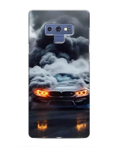 Чехол для Samsung Galaxy Note 9 с картинкой «BMW в дыму»