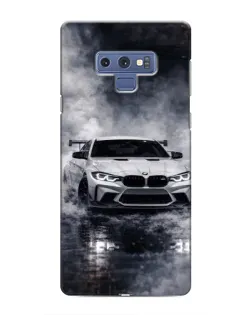 Чехол для Samsung Galaxy Note 9 с картинкой «BMW сквозь туман»