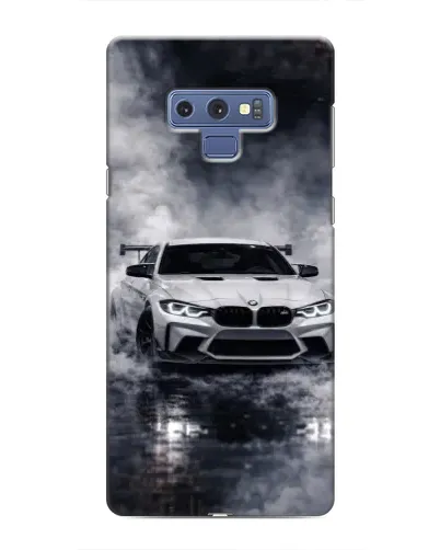 Чехол для Samsung Galaxy Note 9 с картинкой «BMW сквозь туман»