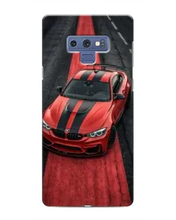 Чехол для Samsung Galaxy Note 9 с картинкой «BMW на красной дорожке»