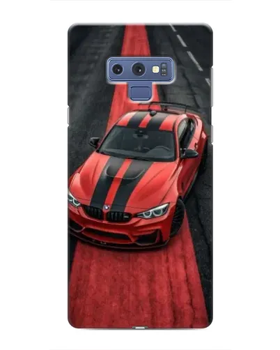 Чехол для Samsung Galaxy Note 9 с картинкой «BMW на красной дорожке»