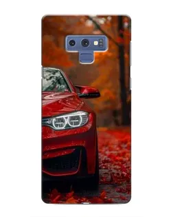 Чехол для Samsung Galaxy Note 9 с картинкой «Осенняя BMW M4»