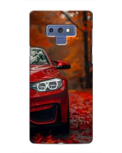 Чехол для Samsung Galaxy Note 9 с картинкой «Осенняя BMW M4»