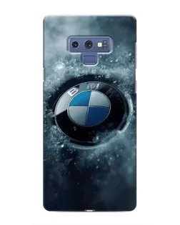 Чехол для Samsung Galaxy Note 9 с картинкой «Логотип BMW — лед» Чехол для Samsung Galaxy Note 9 с картинкой «Логотип BMW — лед»