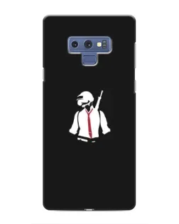 Чехол для Samsung Galaxy Note 9 с картинкой «PUBG — силуэт воина»