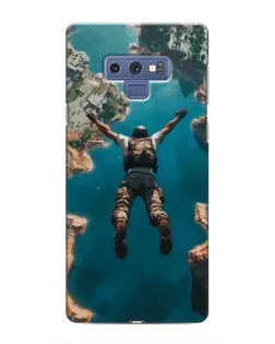Чехол для Samsung Galaxy Note 9 с картинкой «PUBG — свободное падение»
