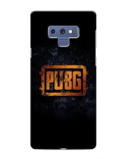 Чехол для Samsung Galaxy Note 9 с картинкой «PUBG — золотой логотип»