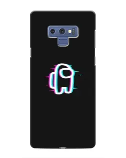 Чехол для Samsung Galaxy Note 9 с картинкой «Among Us неон»
