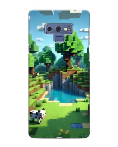 Чехол для Samsung Galaxy Note 9 с картинкой «Minecraft летний день»