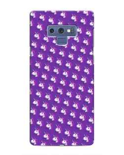 Чехол для Samsung Galaxy Note 9 с картинкой «Единороги на фиолетовом» Чехол для Samsung Galaxy Note 9 с картинкой «Единороги на фиолетовом»