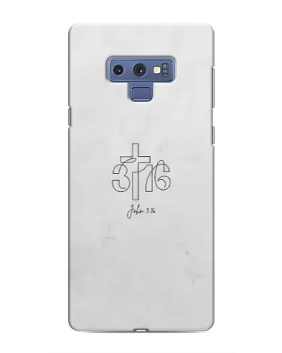 Чехол для Samsung Galaxy Note 9 с картинкой «Иоанна 3:16 Крест»