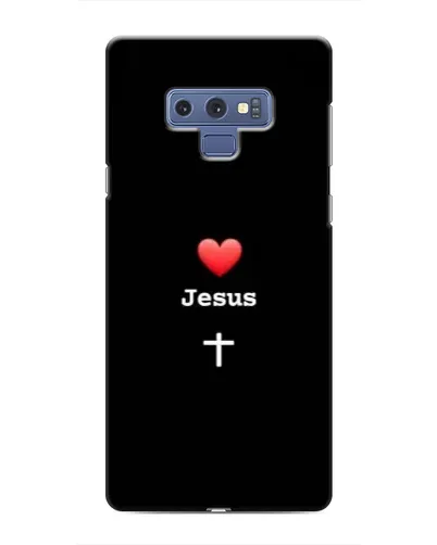 Чехол для Samsung Galaxy Note 9 с картинкой «Сердце - Jesus»