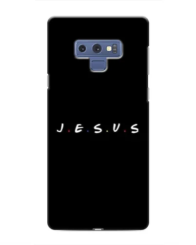 Чехол для Samsung Galaxy Note 9 с картинкой «Точки веры J.E.S.U.S.»