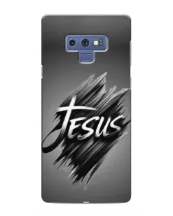 Чехол для Samsung Galaxy Note 9 с картинкой «Надпись Jesus Graffiti»