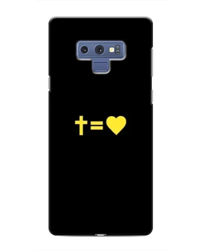 Чехол для Samsung Galaxy Note 9 с картинкой «Сердце и Крест»