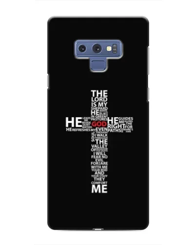Чохол для Samsung Galaxy Note 9 з картинкою «Текстовий хрест» Чохол для Samsung Galaxy Note 9 з картинкою «Текстовий хрест»