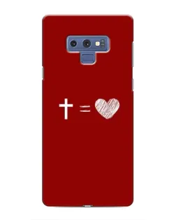 Чехол для Samsung Galaxy Note 9 с картинкой «Уравнение любви» Чехол для Samsung Galaxy Note 9 с картинкой «Уравнение любви»