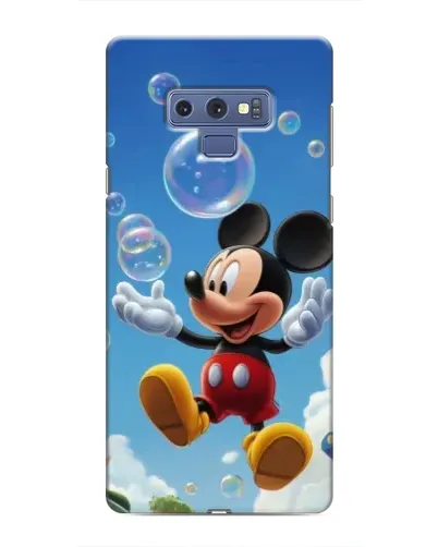 Чохол для Samsung Galaxy Note 9 з картинкою «Mickey та мильні бульбашки»