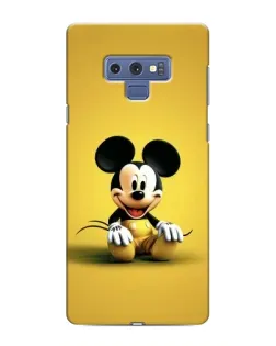 Чохол для Samsung Galaxy Note 9 з картинкою «Міккі на жовтому»