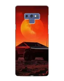 Чохол для Samsung Galaxy Note 9 з картинкою «Cybertruck на Марсі»
