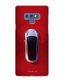 Чохол для Samsung Galaxy Note 9 з картинкою «Tesla Top View»