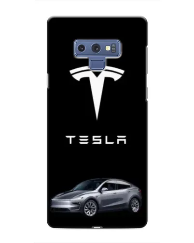 Чехол для Samsung Galaxy Note 9 с картинкой «Tesla Model Y»