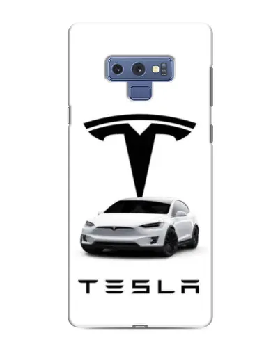 Чехол для Samsung Galaxy Note 9 с картинкой «Tesla White Style»