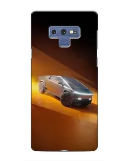 Чехол для Samsung Galaxy Note 9 с картинкой «Cybertruck в пустыне»