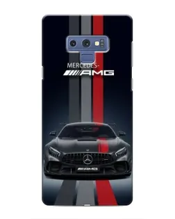 Чохол для Samsung Galaxy Note 9 з картинкою «Mercedes — білий карбон»