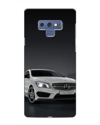 Чехол для Samsung Galaxy Note 9 с картинкой «Mercedes AMG GT Silver»