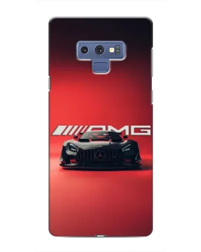 Чехол для Samsung Galaxy Note 9 с картинкой «Mercedes AMG — красная линия»