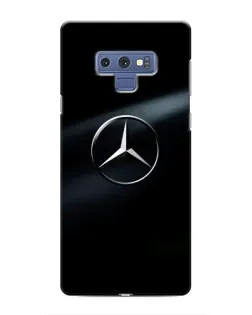 Чехол для Samsung Galaxy Note 9 с картинкой «Mercedes на металле» Чехол для Samsung Galaxy Note 9 с картинкой «Mercedes на металле»