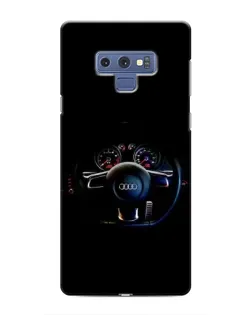 Чохол для Samsung Galaxy Note 9 з картинкою «Салон Audi — кермо»
