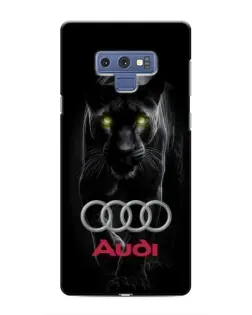 Чехол для Samsung Galaxy Note 9 с картинкой «Пантера и Audi» Чехол для Samsung Galaxy Note 9 с картинкой «Пантера и Audi»