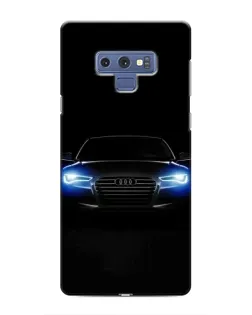 Чехол для Samsung Galaxy Note 9 с картинкой «Audi в неоне» Чехол для Samsung Galaxy Note 9 с картинкой «Audi в неоне»