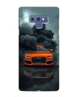 Чехол для Samsung Galaxy Note 9 с картинкой «Audi в облаках дыма» Чехол для Samsung Galaxy Note 9 с картинкой «Audi в облаках дыма»