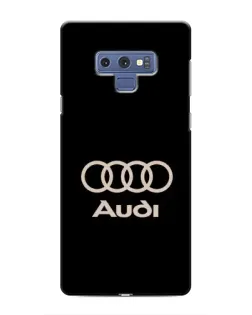 Чехол для Samsung Galaxy Note 9 с картинкой «Audi — золотой логотип» Чехол для Samsung Galaxy Note 9 с картинкой «Audi — золотой логотип»