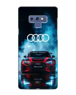 Чехол для Samsung Galaxy Note 9 с картинкой «Audi Sport — неон» Чехол для Samsung Galaxy Note 9 с картинкой «Audi Sport — неон»