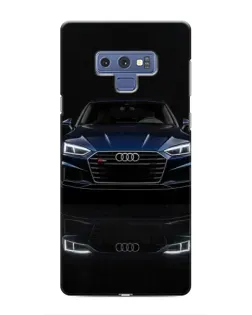 Чехол для Samsung Galaxy Note 9 с картинкой «Audi — ночное отражение» Чехол для Samsung Galaxy Note 9 с картинкой «Audi — ночное отражение»