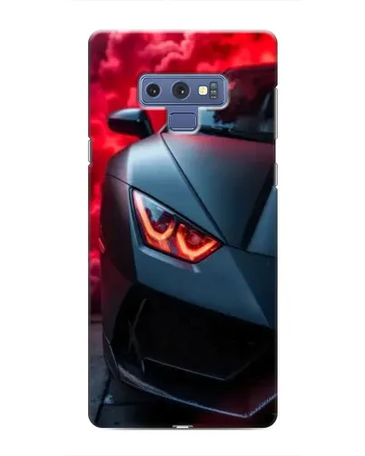 Чехол для Samsung Galaxy Note 9 с картинкой «Lamborghini красное сияние»