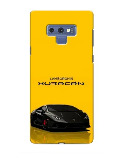Чехол для Samsung Galaxy Note 9 с картинкой «Lamborghini Huracan черный»